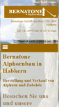 Mobile Screenshot of bernatone.ch